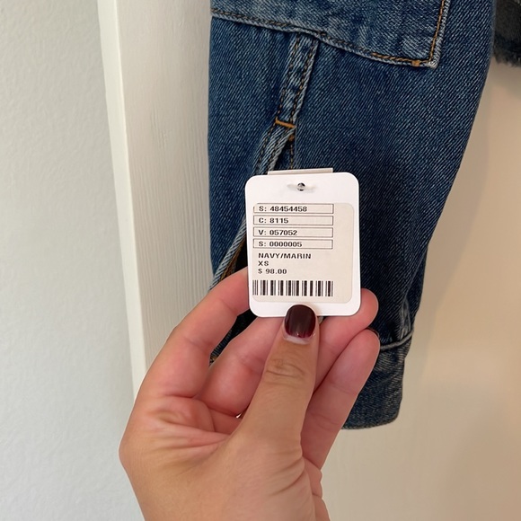 NWT Free People jean jacket - Picture 4 of 4